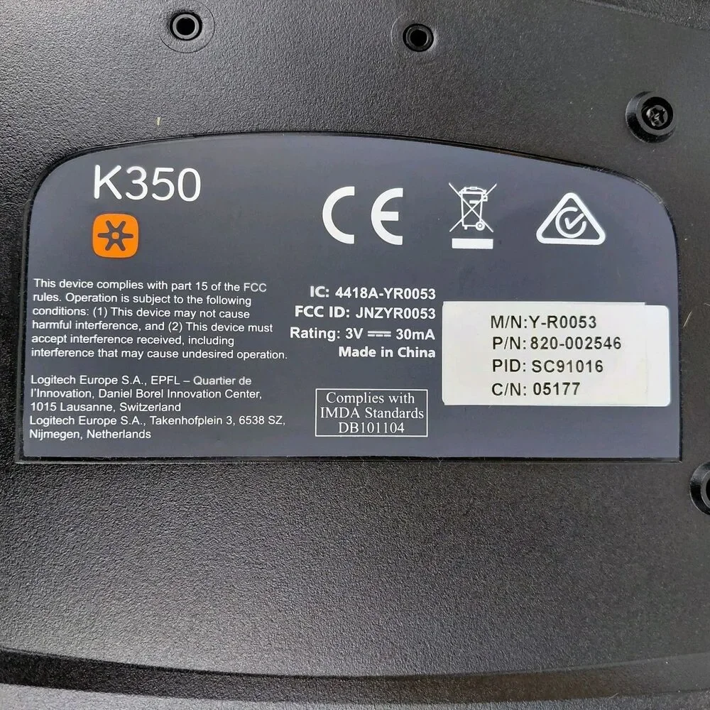 Logitech no dongle